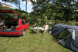 Campingfreuden auf Hidra