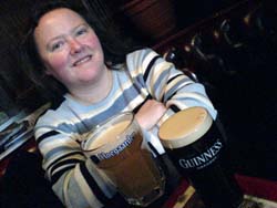 Vorfreude auf ein Hoegaarden und ein Guinness im Cardinal