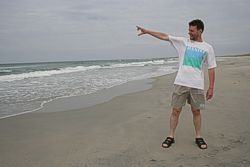 „Da hinten &mdash; Schottland!”