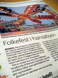 Freimarktswerbung in Aftenposten Freimarktswerbung in Aftenposten