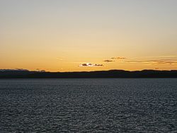 Abendstimmung im Fjord