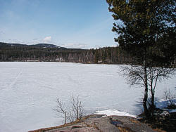 Sognsvann: immer noch begehbar