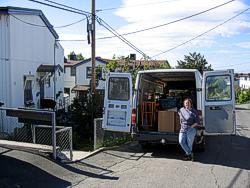 Hat alles gepasst: Vollgepacktes Wrack