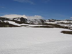 Noch alles voller Winter: Am Fylkesvei 45